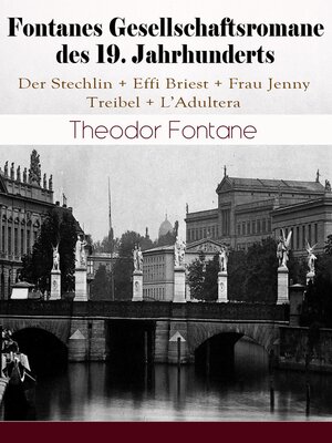 cover image of Fontanes Gesellschaftsromane des 19. Jahrhunderts